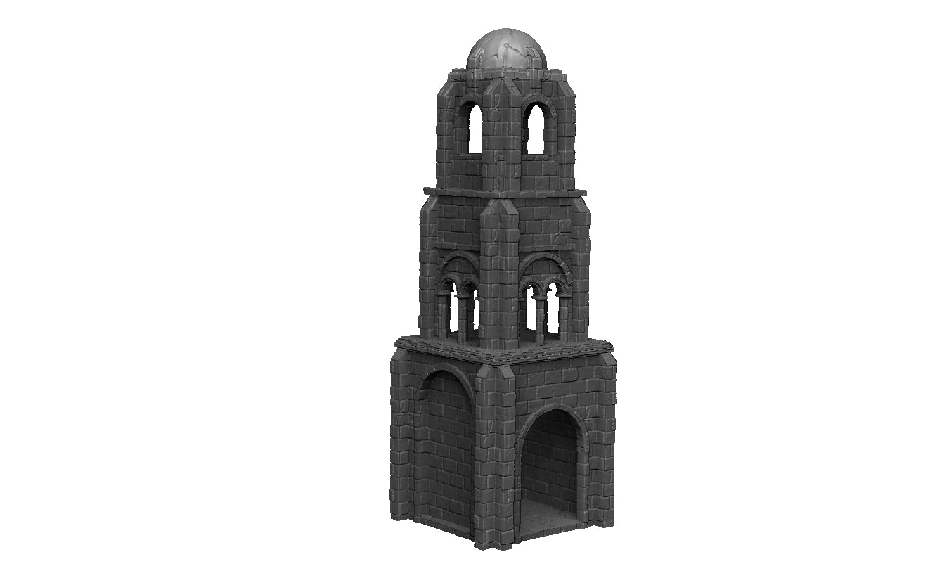 Stone City Tower 1 no base - Arkenfel - Dark Realms Terrain Wargaming D&D DnD