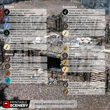 Load image into Gallery viewer, Wooden Dugout - Trench Tombs - Darkness &amp; Desolation - Printable Scenery - SystemHEX Terrain D&amp;D DnD