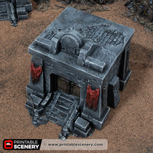 Load image into Gallery viewer, Trench Tomb - Darkness &amp; Desolation - Trench Tombs - Printable Scenery - Wargaming Terrain
