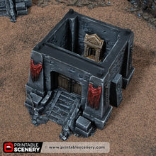 Load image into Gallery viewer, Trench Tomb - Darkness &amp; Desolation - Trench Tombs - Printable Scenery - Wargaming Terrain