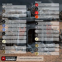 Load image into Gallery viewer, Trench Tomb - Darkness &amp; Desolation - Trench Tombs - Printable Scenery - Wargaming Terrain