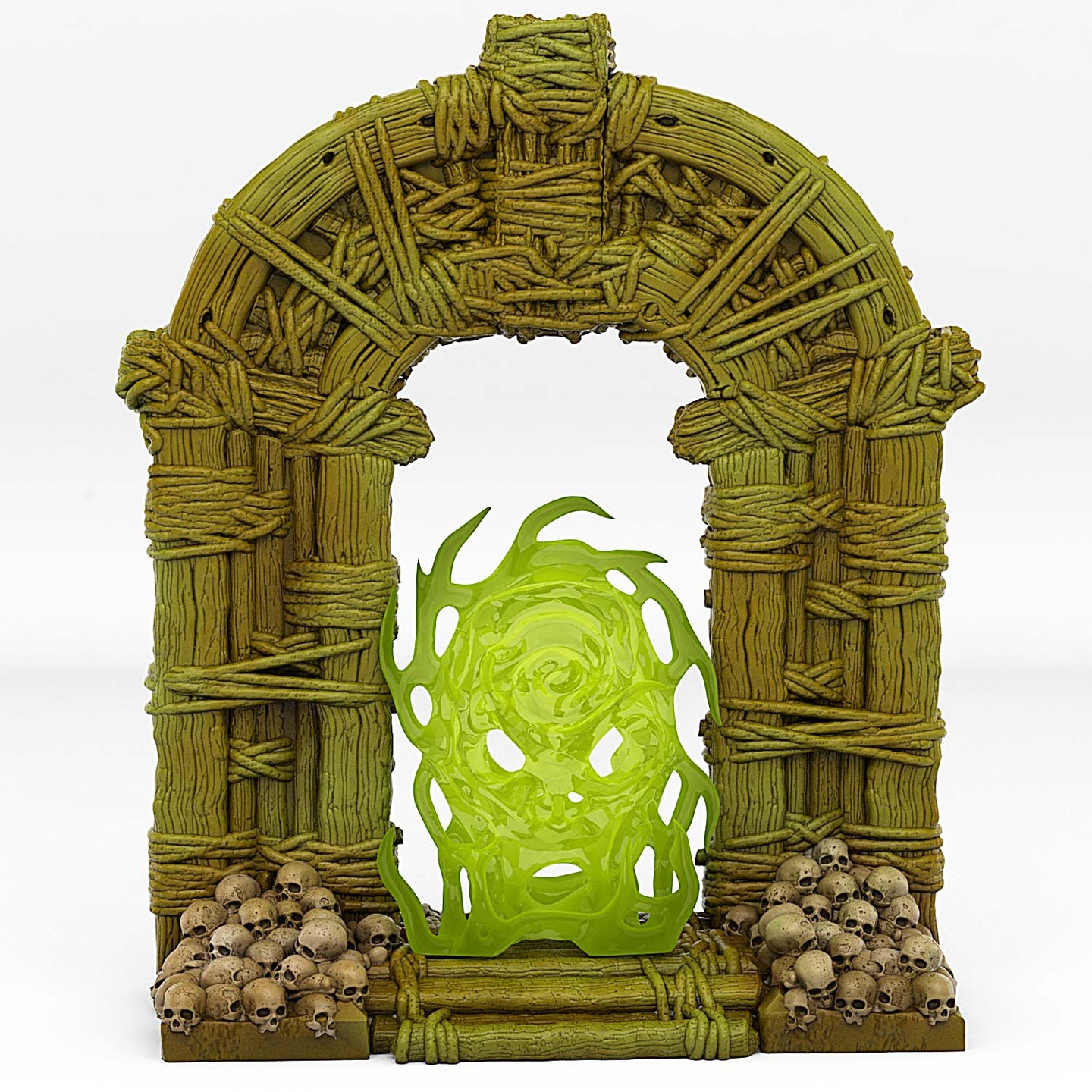 Tribal Portal With Its Sorcerer Face Effect - Print Your Monsters - Wargaming D&D DnD