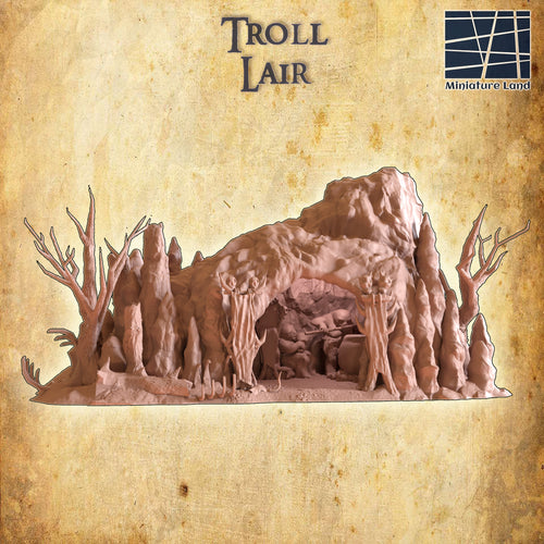 Troll Lair - Miniatureland Terrain Wargaming D&D DnD