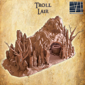 Troll Lair - Miniatureland Terrain Wargaming D&D DnD