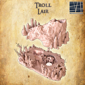 Troll Lair - Miniatureland Terrain Wargaming D&D DnD