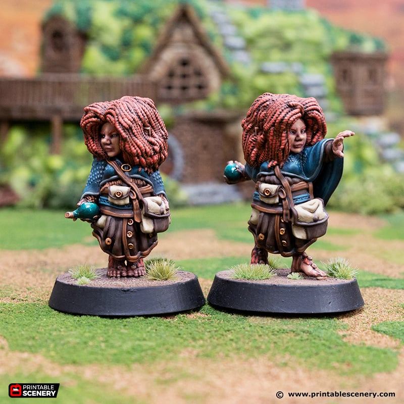 Trym Deephollow - Rise of the Halflings - Printable Scenery - Terrain, Wargaming, D&D, DnD 28mm 32mm 40mm 54mm