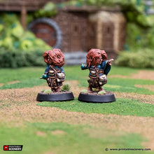 Load image into Gallery viewer, Trym Deephollow - Rise of the Halflings - Printable Scenery - Terrain, Wargaming, D&amp;D, DnD 28mm 32mm 40mm 54mm