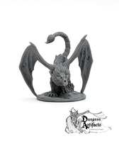 Load image into Gallery viewer, Undead Manticore - Wargaming Miniatures Monster Rocket Pig Games D&amp;D, DnD