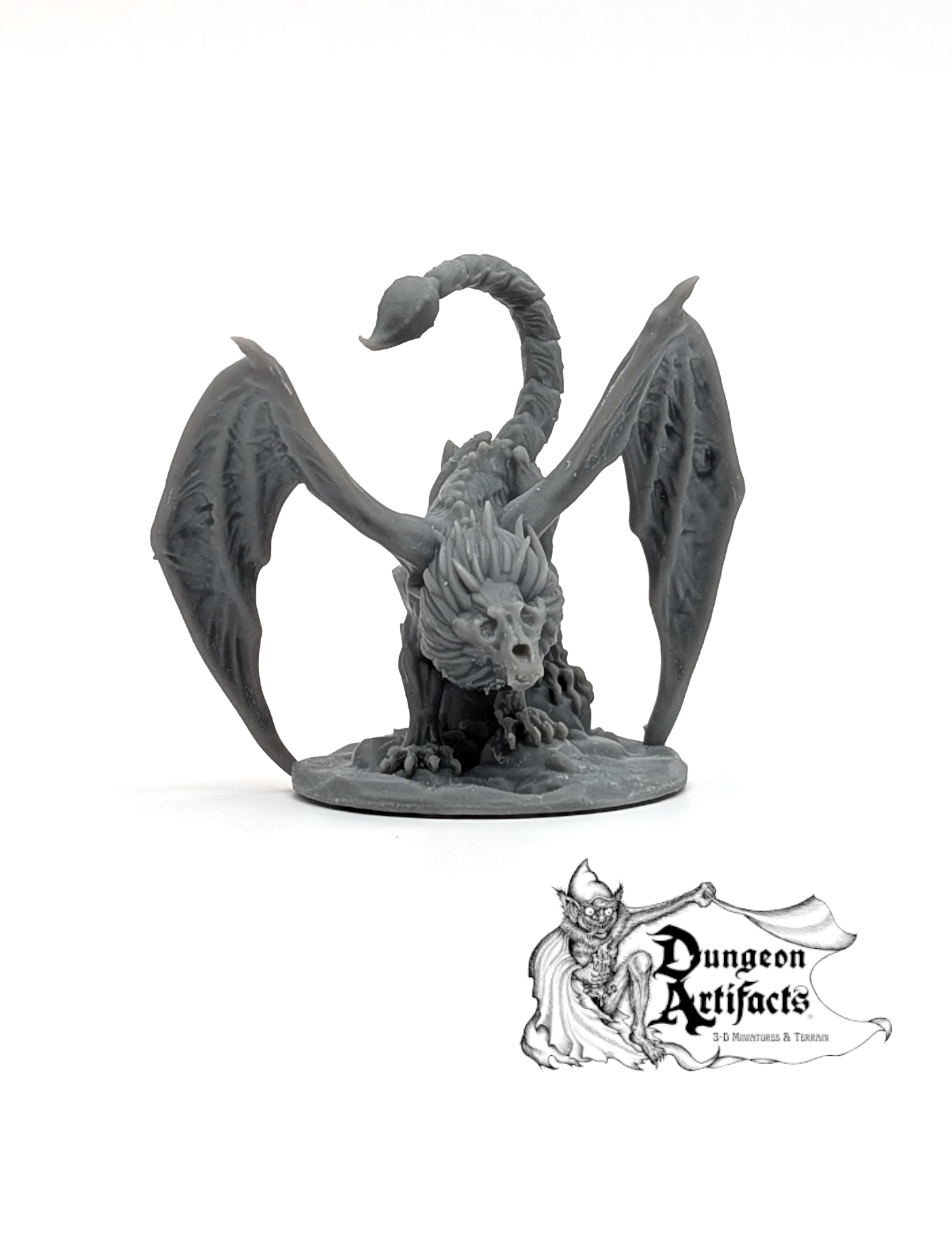 Undead Manticore - Wargaming Miniatures Monster Rocket Pig Games D&D, DnD