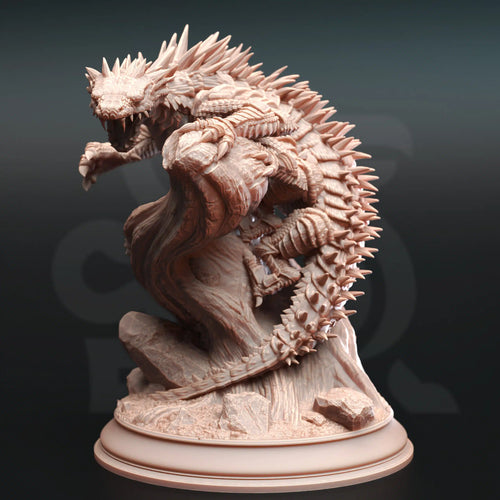 Verdant Basilisk - Adventure Continues - DM Stash - Wargaming D&D DnD, 28mm, 32mm, 40mm, 54mm, 75mm, 100mm, 125mm