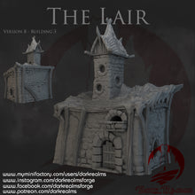 Load image into Gallery viewer, The Lair (Set B) - Black Thorn Keep - Dark Realms Terrain Wargaming D&amp;D DnD