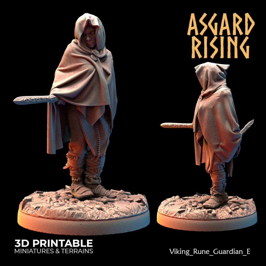 Raven Clan Viking Rune Guardian E - Asgard Rising - Wargaming D&D DnD