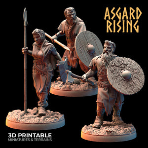 Viking Rune Guardians of the Raven Clan - Asgard Rising - Wargaming D&D DnD