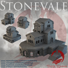 Load image into Gallery viewer, Villa 1 - Stonevale - Dark Realms Terrain Wargaming D&amp;D DnD