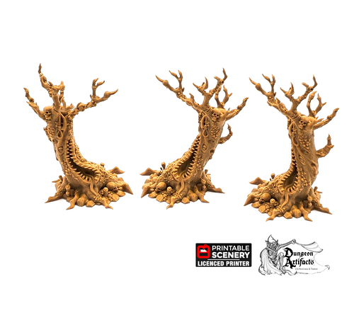 Vomiting Trees - 15mm 28mm 32mm The Lost Islands Wargaming Terrain D&D, DnD