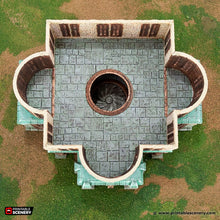Load image into Gallery viewer, Warlock’s Residence - Rise of the Halflings - Printable Scenery - Terrain, Wargaming, D&amp;D, DnD
