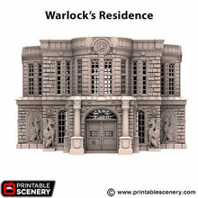 Load image into Gallery viewer, Warlock’s Residence - Rise of the Halflings - Printable Scenery - Terrain, Wargaming, D&amp;D, DnD