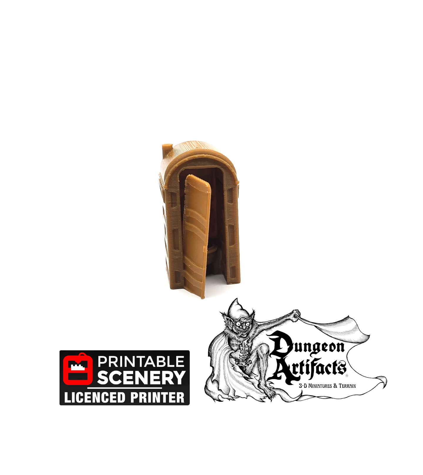 Wasteland Toilet - 28mm 20mm 32mm Brave New Worlds Wasteworld Gaslands Terrain Scatter D&D DnD
