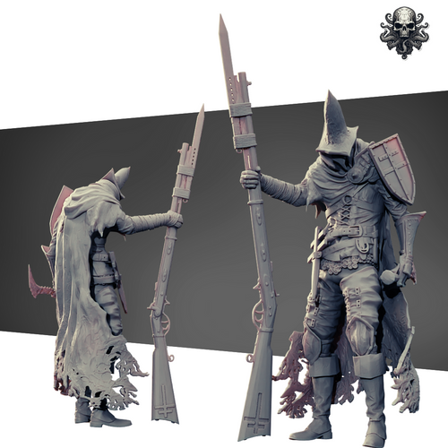 Watcher Pilgrim 2 - Trench Souls Of Anor London - Realsteone - Terrain Wargaming D&D DnD 32mm 40mm 54mm
