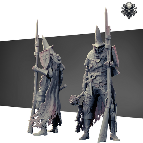 Watcher Pilgrim 1 - Trench Souls Of Anor London - Realsteone - Terrain Wargaming D&D DnD 32mm 40mm 54mm