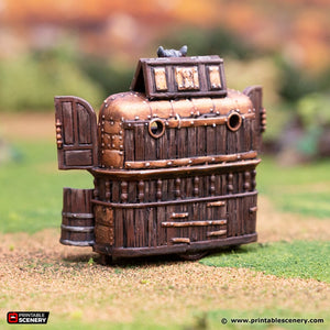 Whiskey Merchants Distillery - Rise of the Halflings - Printable Scenery - Terrain, Wargaming, D&D, DnD 28mm 32mm 40mm 54mm