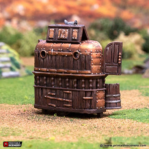Whiskey Merchants Distillery - Rise of the Halflings - Printable Scenery - Terrain, Wargaming, D&D, DnD 28mm 32mm 40mm 54mm