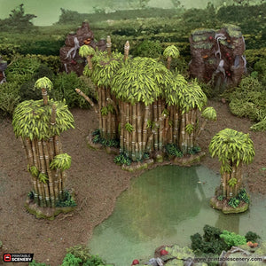 Wilderness Scatter  - The Gloaming Swamps - Printable Scenery Terrain Wargaming D&D DnD