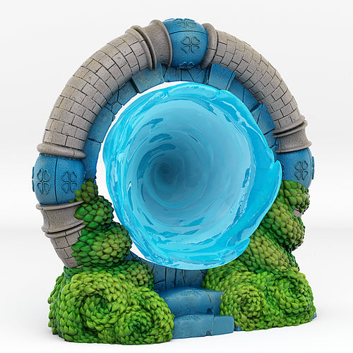 Wonderland Portal With Its Hole Effect - Print Your Monsters - Wargaming D&D DnD