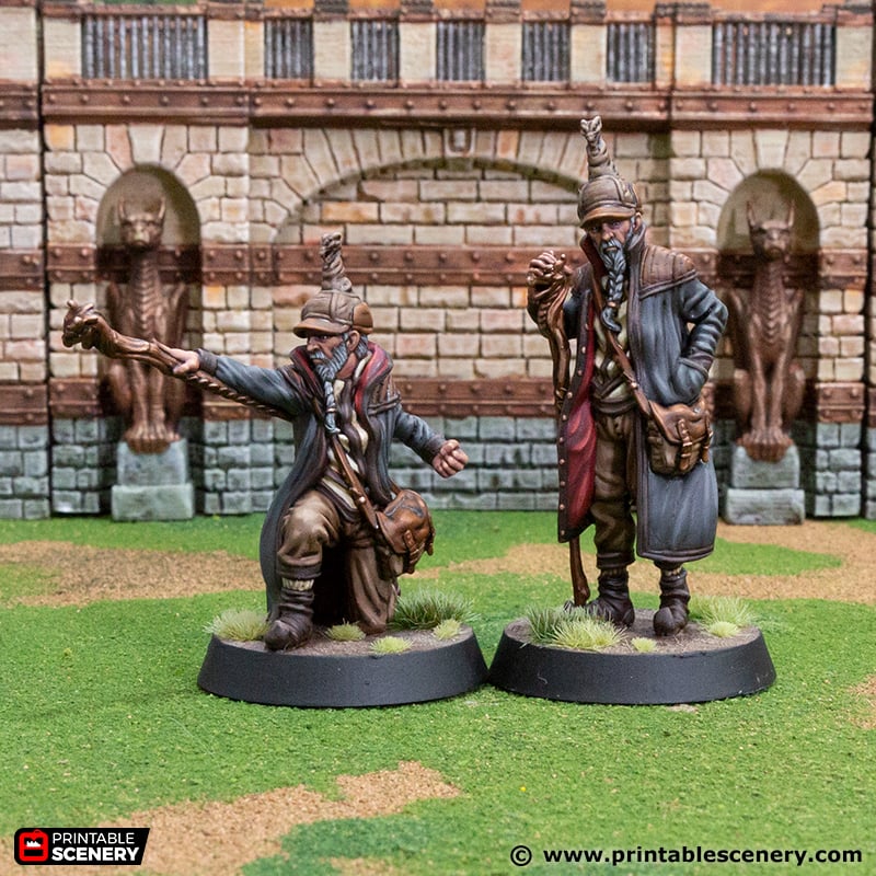 Yorkey Radskull - Rise of the Halflings - Printable Scenery - Terrain, Wargaming, D&D, DnD 28mm 32mm 40mm 54mm