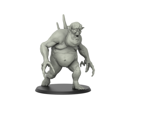 Zombie Demon - Fantastic Creatures Set - 3D IP Studios - Terrain Wargaming D&D DnD 28mm 32mm 40mm 54mm 75mm 100mm 125mm