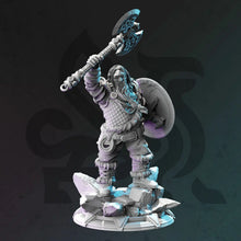 Load image into Gallery viewer, Ziln Sharp Righteous Cleric - Frozen Wastes - DM Stash - Terrain, Wargaming, D&amp;D, DnD, 28mm, 32mm, 40mm, 54mm, 75mm, 100mm, 125mm
