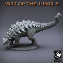 Load image into Gallery viewer, Wild Ankylosaurus - Attack - Mist of the Jungle - Rescale Miniatures - Wargaming D&amp;D DnD