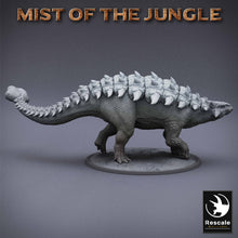Load image into Gallery viewer, Wild Ankylosaurus - Walk - Mist of the Jungle - Rescale Miniatures - Wargaming D&amp;D DnD