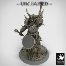 Load image into Gallery viewer, Olaf&#39;s Light Soldier with Drum - Unchained - Rescale Miniatures - Wargaming D&amp;D DnD