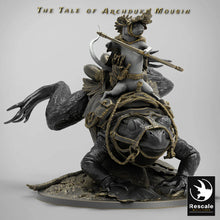 Load image into Gallery viewer, Landing Frog - Mounted - The Tale of Archduke Mousin - Rescale Miniatures - Wargaming D&amp;D DnD