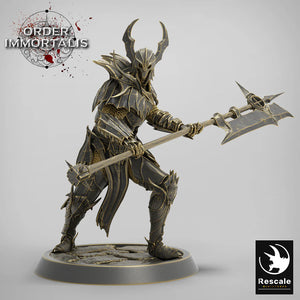 Blood Knight Halberd Squadron - Order Immortalis - Rescale Miniatures - Wargaming D&D DnD