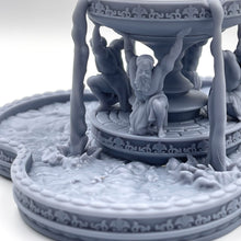 Load image into Gallery viewer, Grand Fountain - Trifolium Estate - Antigone Miniatures - Wargaming D&amp;D DnD, 28mm, 32mm