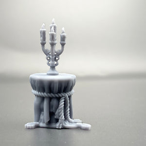 Throne Room Furniture - Trifolium Estate - Antigone Miniatures - Wargaming D&D DnD, 28mm, 32mm, 40mm, 54mm