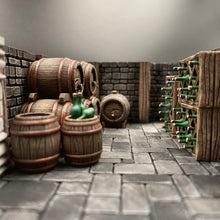 Load image into Gallery viewer, Wine Cellar - Trifolium Estate - Antigone Miniatures - Wargaming D&amp;D DnD, 28mm, 32mm, 40mm, 54mm, 75mm