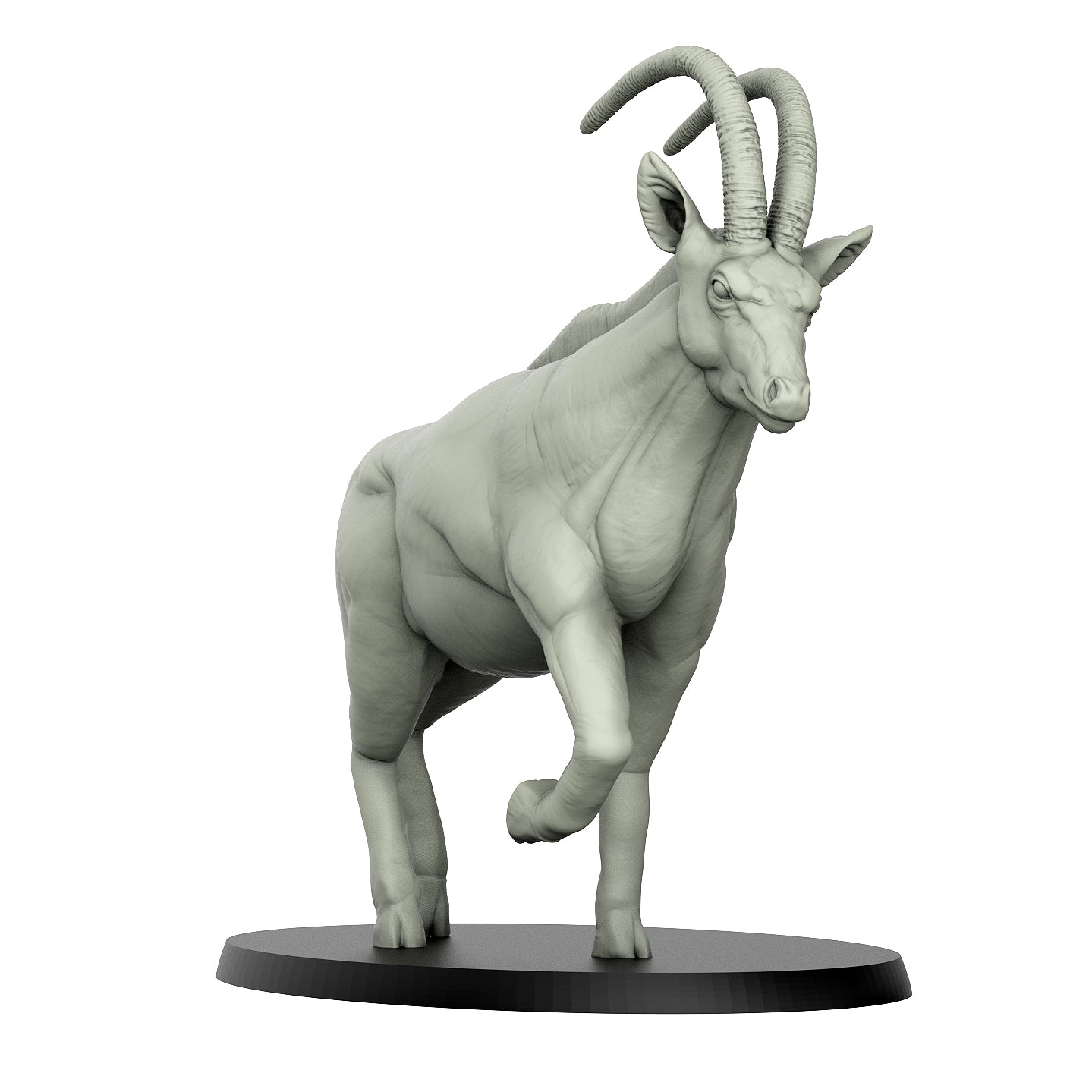 Antelope - Wild Animals - 3D IP Studios - Terrain Wargaming D&D DnD 28mm 32mm 40mm 54mm 75mm 100mm Statue 125mm