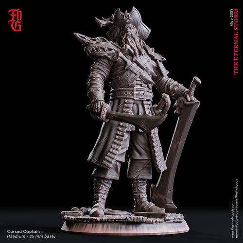 Cursed Captain - The Eternal Storm - Flesh of Gods - Wargaming D&D DnD