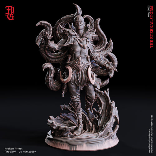 Kraken Priest - The Eternal Storm - Flesh of Gods - Wargaming D&D DnD