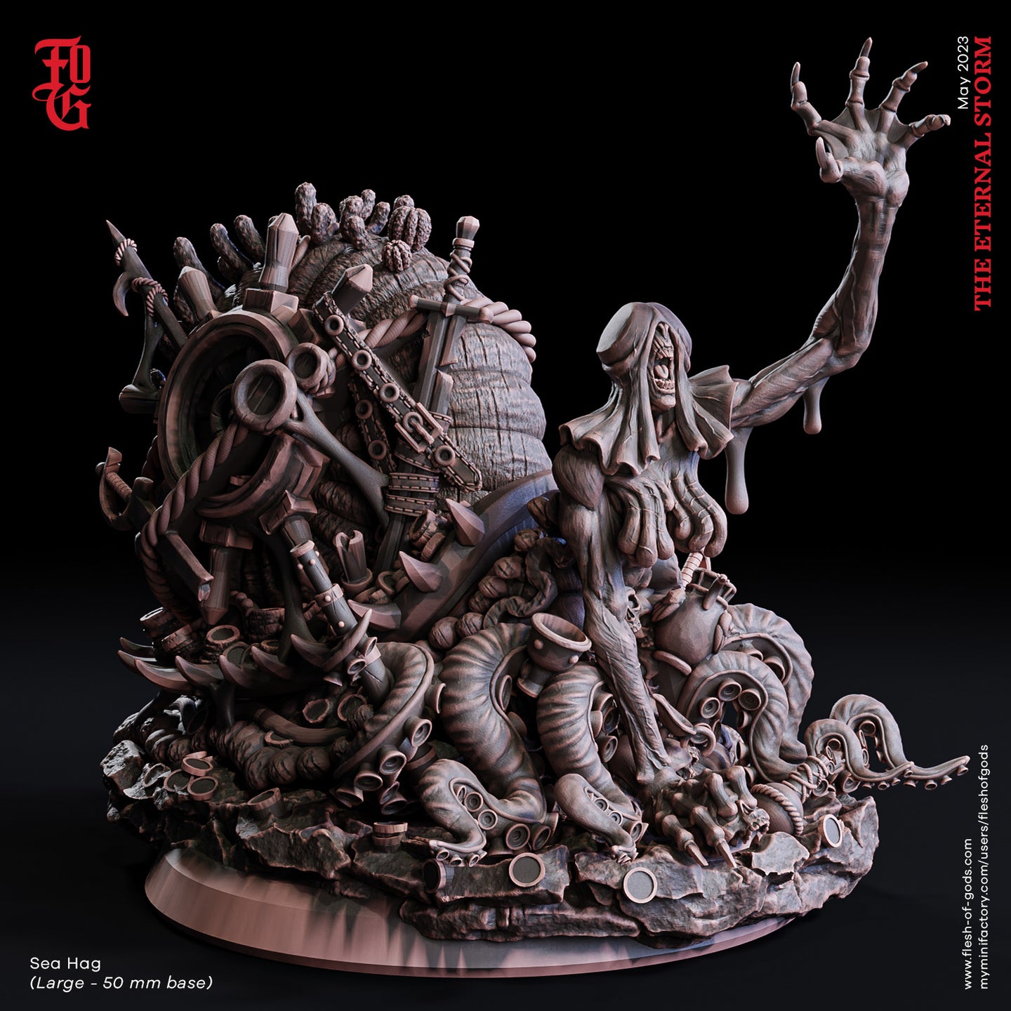 Sea Hag - The Eternal Storm - Flesh of Gods - Wargaming D&D DnD