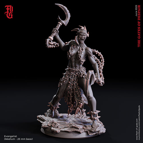 Evangelist - The Gates of Despair - Flesh of Gods - Wargaming D&D DnD