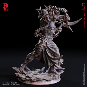 Sacristan 1 - The Gates of Despair - Flesh of Gods - Wargaming D&D DnD