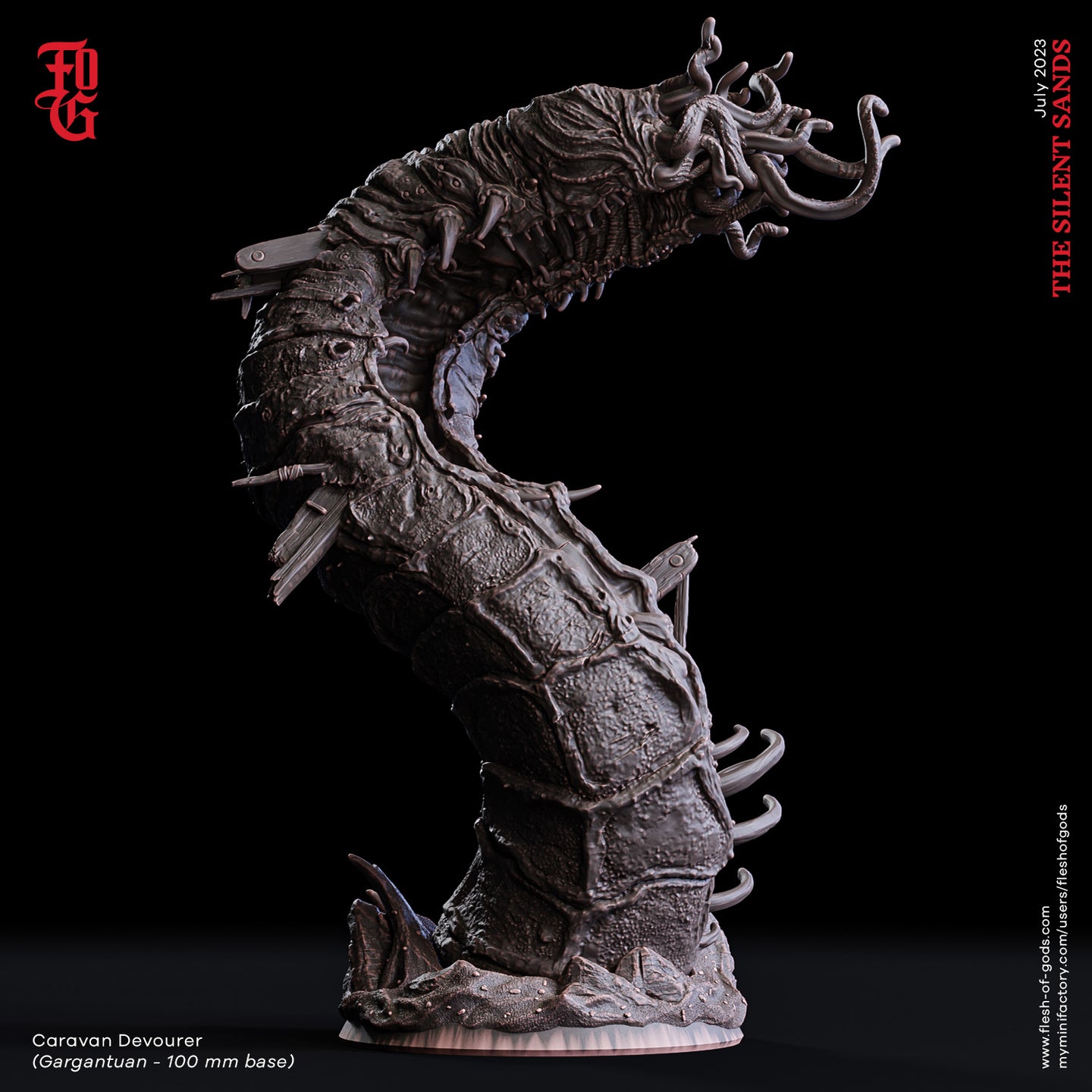 Caravan Devourer - The Silent Sands - Flesh of Gods - Wargaming D&D DnD