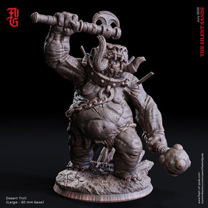 Desert Troll - The Silent Sands - Flesh of Gods - Wargaming D&D DnD