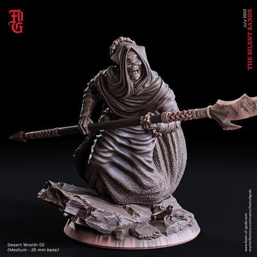 Desert Wraith 2 - The Silent Sands - Flesh of Gods - Wargaming D&D DnD