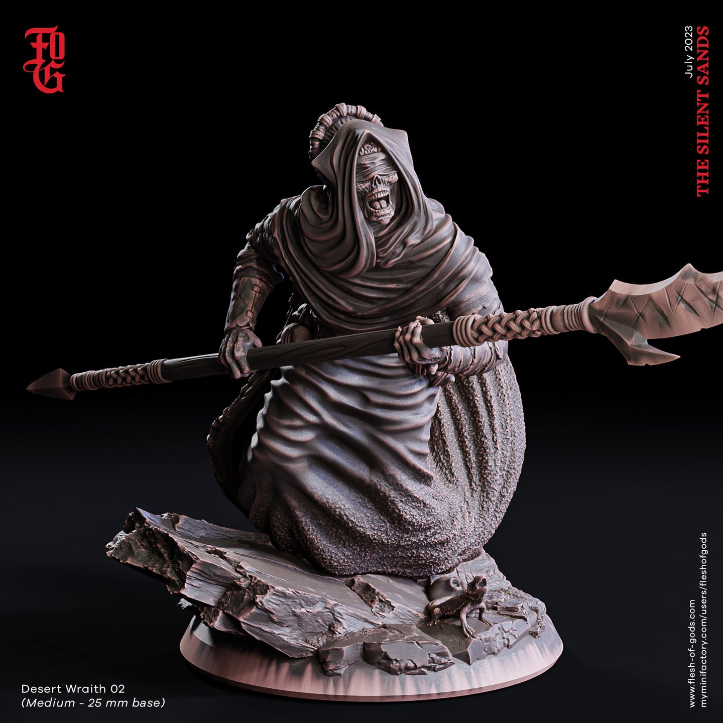 Lesser Wraith Dnd Desert Wraith 2 - The Silent Sands - Flesh of Gods - Wargaming D&D DnD ...
