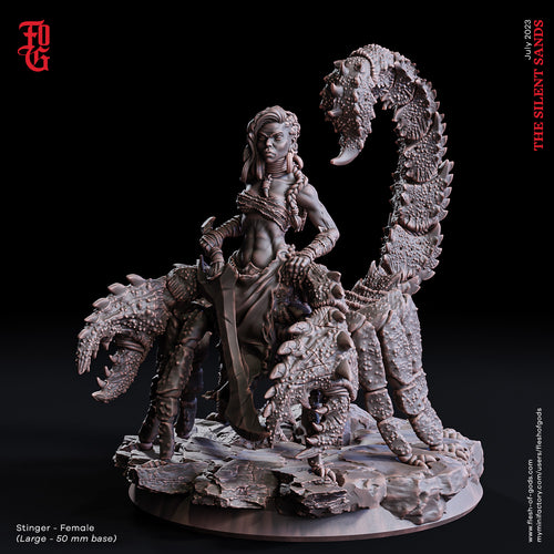 Stinger (Female) - The Silent Sands - Flesh of Gods - Wargaming D&D DnD